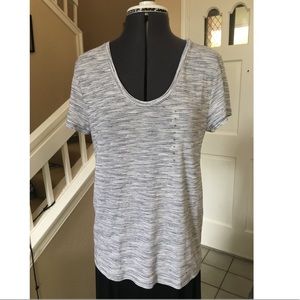 T-Shirt - Loft - Navy/White Stripes